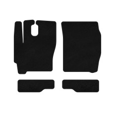 Коврики текстильные Classic (черные) для Iveco Eurocargo 2002-2008 гг