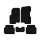 Коврики текстильные Classic (черные) для Smart 1998-2007 гг