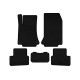 Коврики текстильные Classic (черные) для Mercedes A-сlass W176 2012-2018 гг