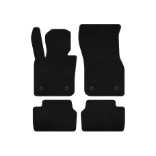 Коврики текстильные Classic (для F55, 5-ти дверный, Черный) для Mini Cooper F55/56/57 2014-2023 гг
