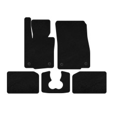 Коврики текстильные Classic (для S F55, 5-ти дверный, Черный) для Mini Cooper F55/56/57 2014-2023 гг