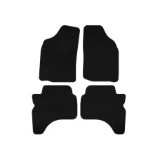 Коврики текстильные Classic (черные) для Mitsubishi L200 1996-2006 гг