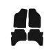 Коврики текстильные Classic (черные) для Mitsubishi L200 1996-2006 гг