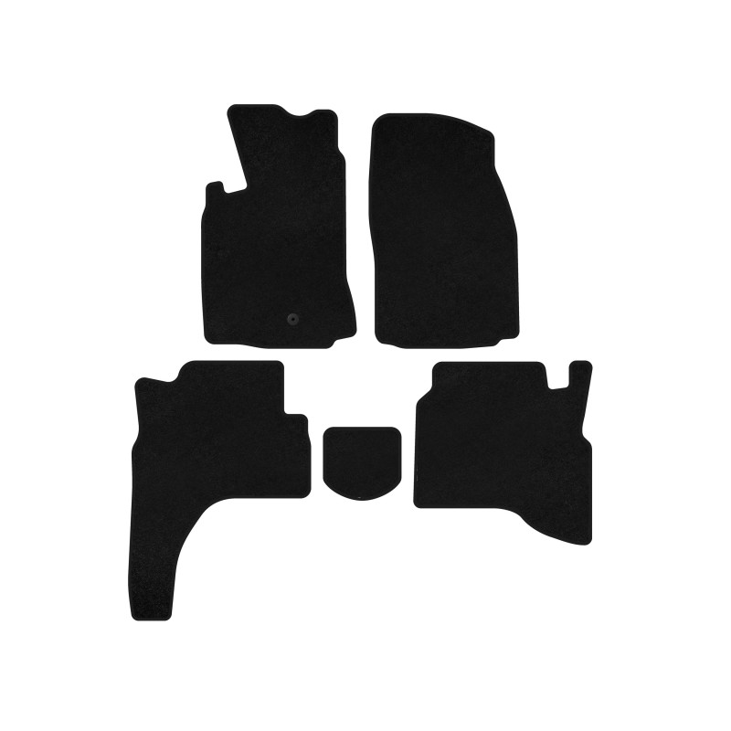 Коврики текстильные Classic (Черный) для Mitsubishi Pajero Sport 1996-2007 гг