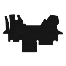 Коврики текстильные Classic (2003-2010, черные) для Renault Master