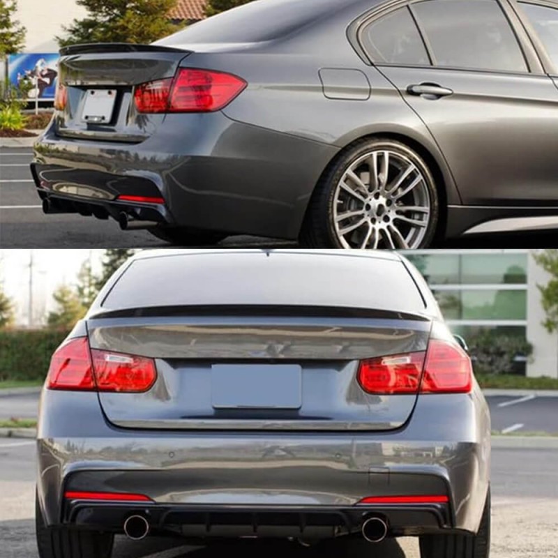 Спойлер крышки багажника Черный Глянец ABS (SD) для BMW 3 серия F-30/31/34 2012-2019 гг Спойлер крышки багажника Черный Глянец ABS (SD) для BMW 3 серия F-30/31/34 2012-2019 гг