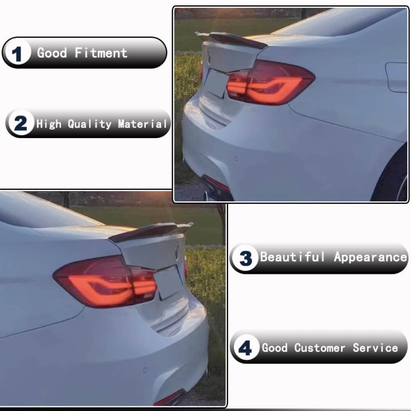 Спойлер PSM-Style V2 (для F30/F80, Карбон) для BMW 3 серия F-30/31/34 2012-2019 гг Спойлер PSM-Style V2 (для F30/F80, Карбон) для BMW 3 серия F-30/31/34 2012-2019 гг