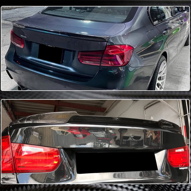 Спойлер M4-Style V3 (для F30/F80, Карбон) для BMW 3 серия F-30/31/34 2012-2019 гг Спойлер M4-Style V3 (для F30/F80, Карбон) для BMW 3 серия F-30/31/34 2012-2019 гг