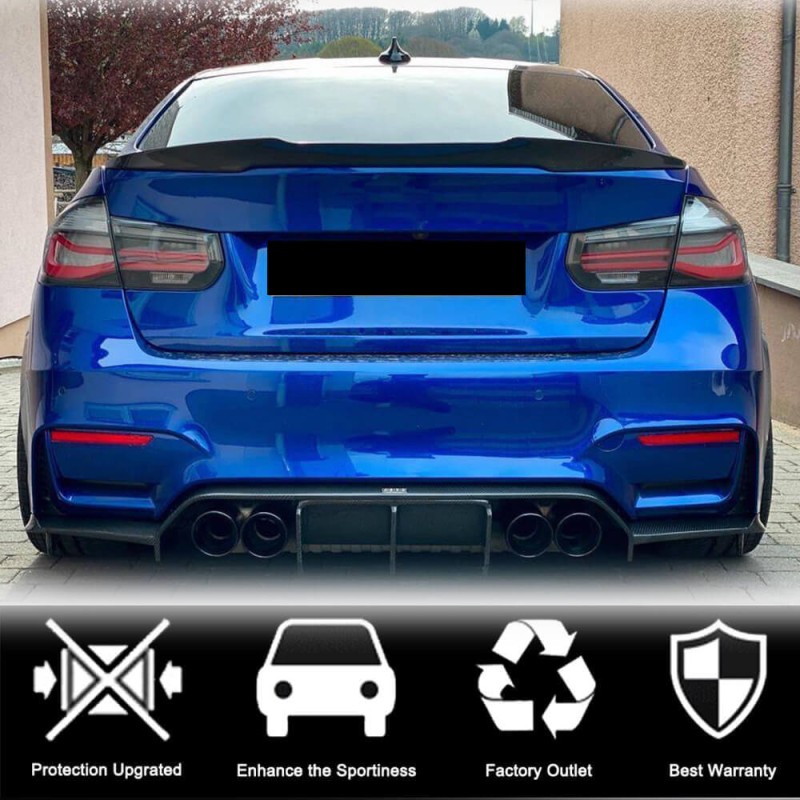 Спойлер крышки багажника Карбон V10 (SD) для BMW 3 серия F-30/31/34 2012-2019 гг Спойлер крышки багажника Карбон V10 (SD) для BMW 3 серия F-30/31/34 2012-2019 гг