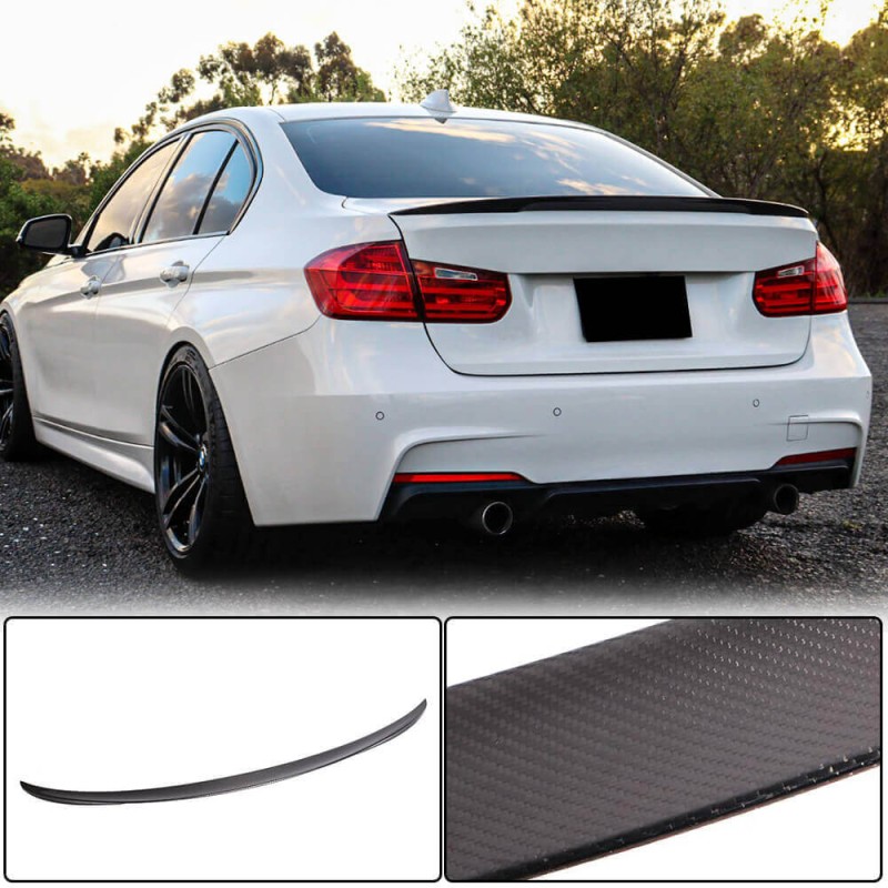 Спойлер крышки багажника Карбон V16 (SD) для BMW 3 серия F-30/31/34 2012-2019 гг