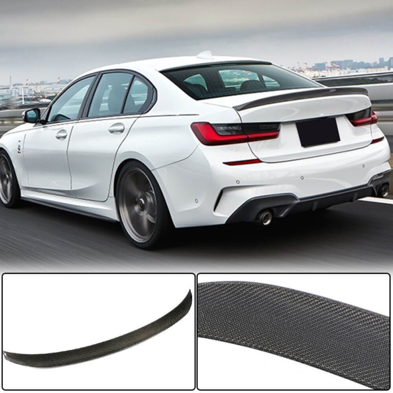 Спойлер крышки багажника Карбон V12 (SD) для BMW 3 серия G20/21 2018- гг