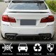 Спойлер крышки багажника FRP V10 (SD) для BMW 5 серия F-10/11/07 2010-2016 гг