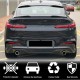 Спойлер крышки багажника Карбон V2 для BMW X4 G02 2018- гг