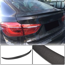Спойлер крышки багажника Карбон V1 для BMW X6 F-16 2014-2019 гг