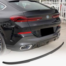 Спойлер крышки багажника Сухой карбон V3 для BMW X6 G06 2019- гг