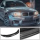 Накладка на передний бампер Карбон V1 (для 1M E82) для BMW 1 серия E81/82/87/88 2004-2011 гг