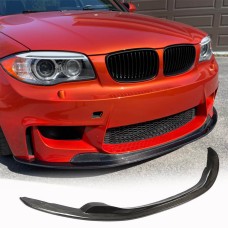 Накладка на передний бампер Карбон V2 (для 1M E82) для BMW 1 серия E81/82/87/88 2004-2011 гг
