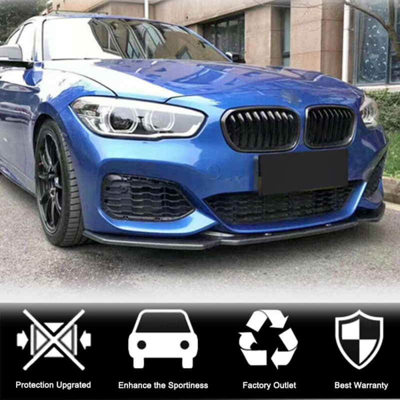 Передний Бампер Лип FRP V2 (2016-2019, M-Sport) для BMW 1 серия F20/21 Передний Бампер Лип FRP V2 (2016-2019, M-Sport) для BMW 1 серия F20/21