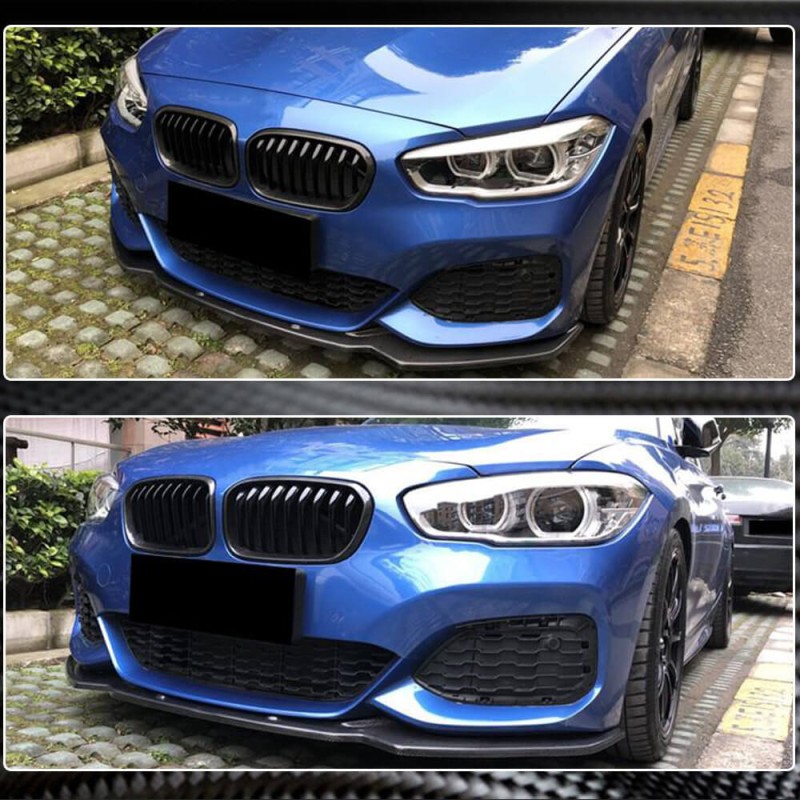 Передний Бампер Лип FRP V2 (2016-2019, M-Sport) для BMW 1 серия F20/21 Передний Бампер Лип FRP V2 (2016-2019, M-Sport) для BMW 1 серия F20/21