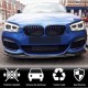 Накладка на передний бампер Карбон V3 (2016-2019, M-Sport) для BMW 1 серия F20/21