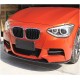 Накладка на передний бампер Карбон (2011-2015, M-Sport) для BMW 1 серия F20/21