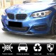 Накладка на передний бампер Карбон V1 (для F22/F23 M Sport) для BMW 2 серия F22/23 2014-2021 гг