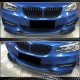 Накладка на передний бампер Карбон V1 (для F22/F23 M Sport) для BMW 2 серия F22/23 2014-2021 гг