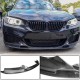 Накладка на передний бампер Карбон V2 (для F22/F23 M Sport) для BMW 2 серия F22/23 2014-2021 гг