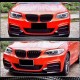 Накладка на передний бампер Карбон V2 (для F22/F23 M Sport) для BMW 2 серия F22/23 2014-2021 гг