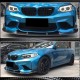 Накладка на передний бампер Карбон V1 (для F87) для BMW 2 серия F22/23 2014-2021 гг