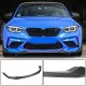 Накладка на передний бампер Lip V3 (для F87 M2 Competition, Карбон) для BMW 2 серия F22/23 2014-2021 гг