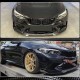 Накладка на передний бампер Lip V3 (для F87 M2 Competition, Карбон) для BMW 2 серия F22/23 2014-2021 гг