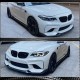 Накладка на передний бампер Lip V4 (для F87 M2 Competition, Карбон) для BMW 2 серия F22/23 2014-2021 гг