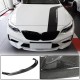 Накладка на передний бампер Lip V6 (для F87 M2 Competition, Карбон) для BMW 2 серия F22/23 2014-2021 гг