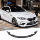 Накладка на передний бампер Lip V2 (для F87 M2 Competition, Карбон) для BMW 2 серия F22/23 2014-2021 гг
