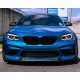 Накладка на передний бампер Lip V2 (для F87 M2 Competition, Карбон) для BMW 2 серия F22/23 2014-2021 гг