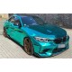 Накладка на передний бампер Lip V2 (для F87 M2 Competition, Карбон) для BMW 2 серия F22/23 2014-2021 гг