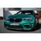 Накладка на передний бампер Lip V2 (для F87 M2 Competition, Карбон) для BMW 2 серия F22/23 2014-2021 гг