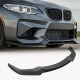 Накладка на передний бампер Lip V3 (для F87 M2, Карбон) для BMW 2 серия F22/23 2014-2021 гг