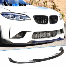 Накладка на передній бампер Lip V9 (для F87, Карбон) для BMW 2 серія F22/23 2014-2021 рр