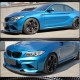 Накладка на передний бампер Lip V1 (для F87 M2, Карбон) для BMW 2 серия F22/23 2014-2021 гг