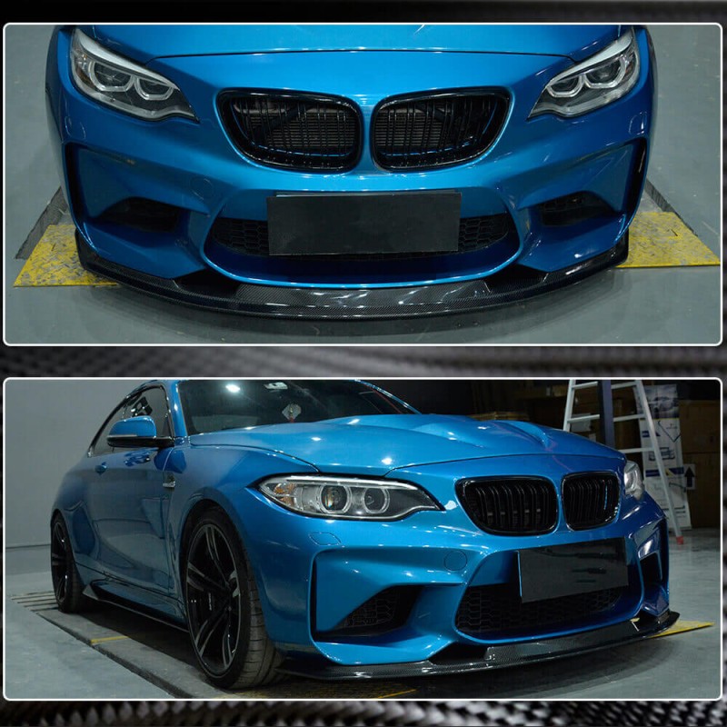 Передняя губа бампера FRP V9 (для F87) для BMW 2 серия F22/23 2014-2021 гг Передняя губа бампера FRP V9 (для F87) для BMW 2 серия F22/23 2014-2021 гг