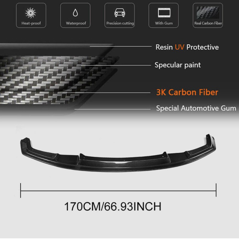 Передняя губа бампера FRP V9 (для F87) для BMW 2 серия F22/23 2014-2021 гг Передняя губа бампера FRP V9 (для F87) для BMW 2 серия F22/23 2014-2021 гг