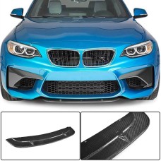 Накладка на передній бампер Lip V7 (для F87 M2/M2C, Карбон) для BMW 2 серія F22/23 2014-2021 рр