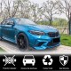 Накладка на передний бампер Lip V7 (для F87 M2/M2C, Карбон) для BMW 2 серия F22/23 2014-2021 гг