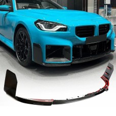 Накладка на передний бампер Карбон V1 (для G87) для BMW 2 серия G42 2021- гг