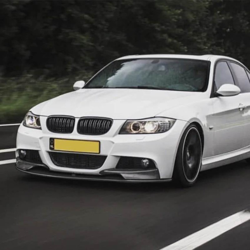 Передний Лип Спойлер Бампера ABS V1 (2008-2011 M-Sport) для BMW 3 серия E-90/91/92/93 Передний Лип Спойлер Бампера ABS V1 (2008-2011 M-Sport) для BMW 3 серия E-90/91/92/93