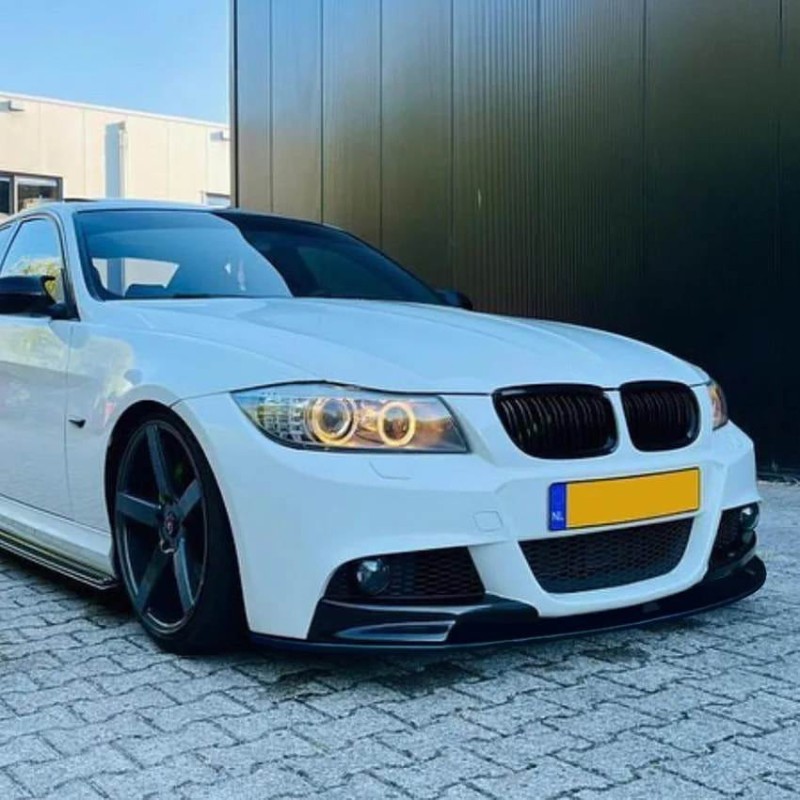 Передний Лип Спойлер Бампера ABS V1 (2008-2011 M-Sport) для BMW 3 серия E-90/91/92/93 Передний Лип Спойлер Бампера ABS V1 (2008-2011 M-Sport) для BMW 3 серия E-90/91/92/93