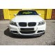 Накладка на передний бампер Карбон V2 (2008-2011 M-Sport) для BMW 3 серия E-90/91/92/93