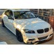 Накладка на передний бампер Карбон V2 (2008-2011 M-Sport) для BMW 3 серия E-90/91/92/93